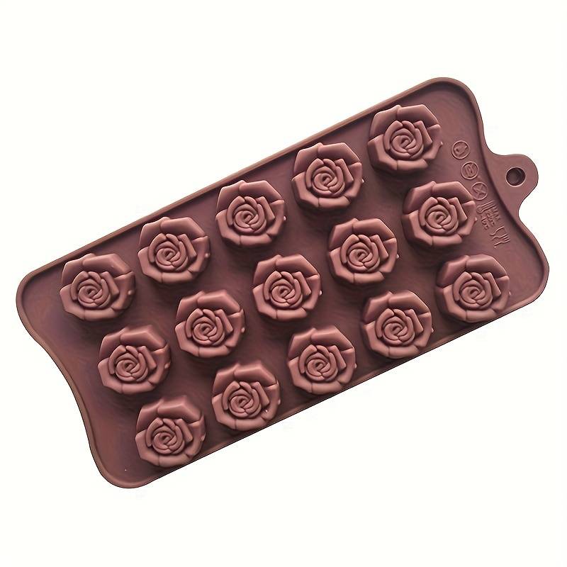 Suitable For Baking Molds Color Brown 15 Roses