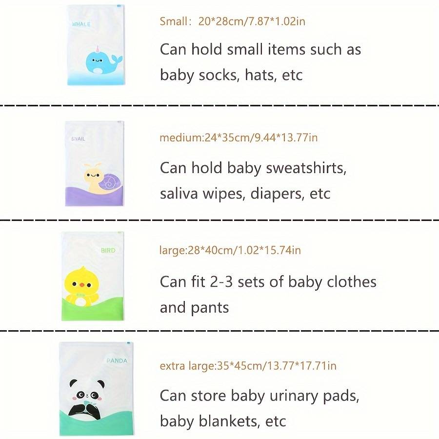 Waterproof Tpu Travel Storage Bags Cute Animal Design