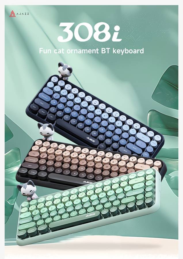 Keyboard Color 308I Milk Gray Meow