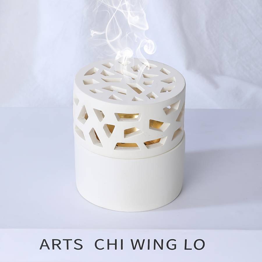 Incense Burner Color  White