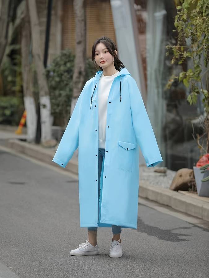 Raincoat Violet Size M