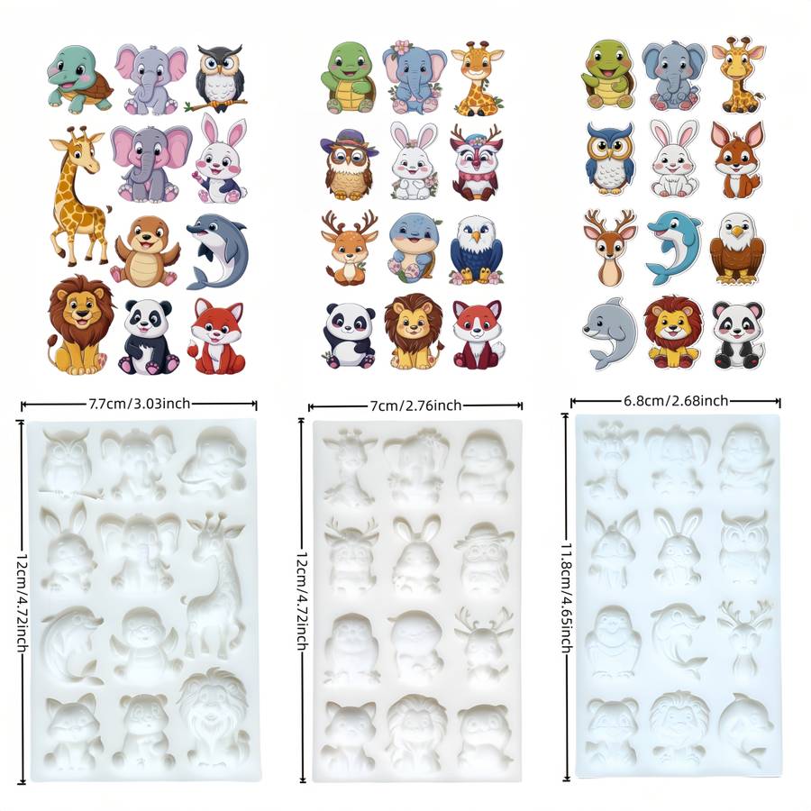 Suitable For Baking Molds Style Animal 3