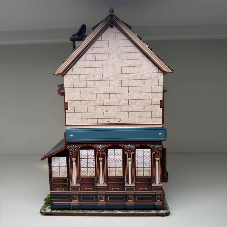 Building Toy Architectural Model Toy Set Model Little Cuckoo House  Sq 61
