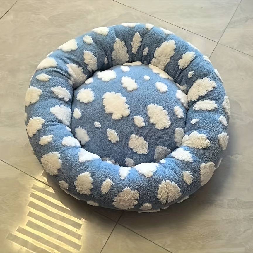 Pet Supplies Color Blue Sky White Cloud Color Model S Diameter 50 Model