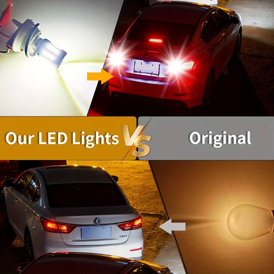 Car Lights Color 2Pcs 1157 Bay15D P215W