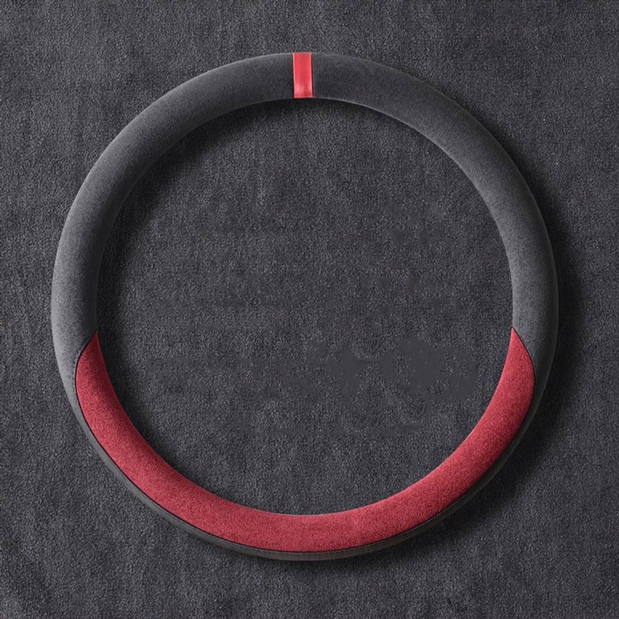 Car Steering Wheel Cover Crimson Model Round