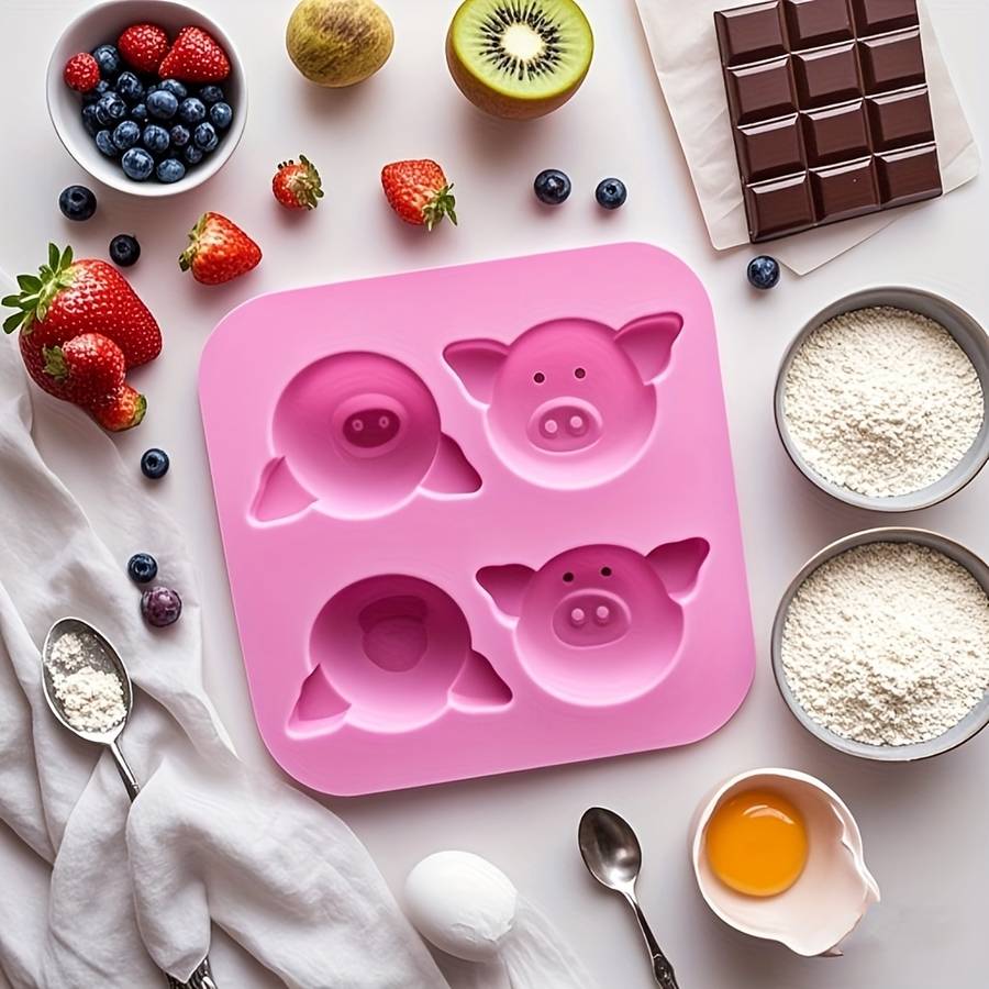 Suitable For Baking Molds Color Pink