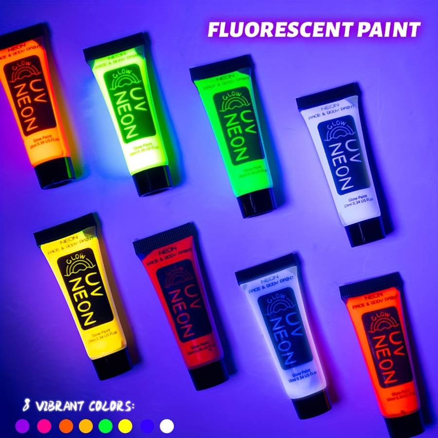 Halloween Decorations Model 8 Colors Paint Kit