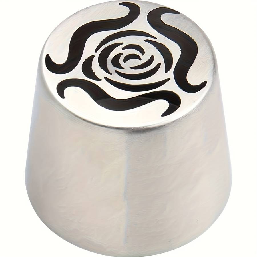 Professional Cake Decorating Head Color Silvery 1Pc
