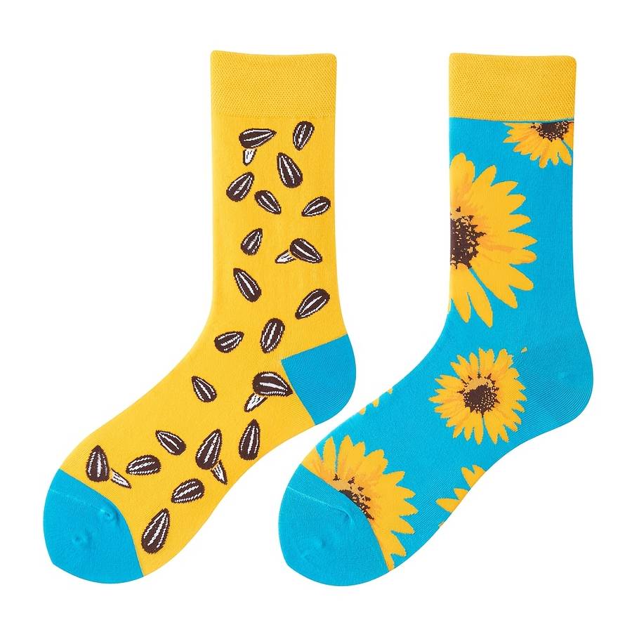 Women S Socks Color YellowSunflower1 Pair Size Onesize