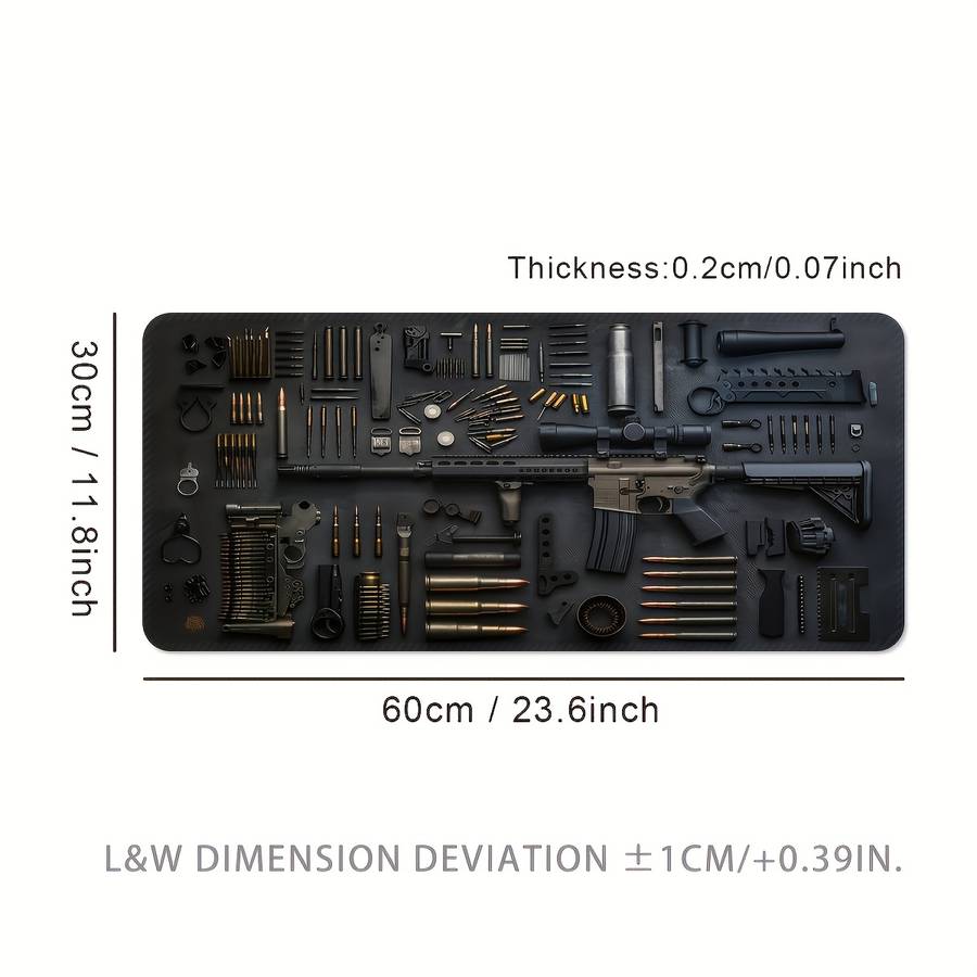 Mouse Pad Size 35.4X15.7Inches