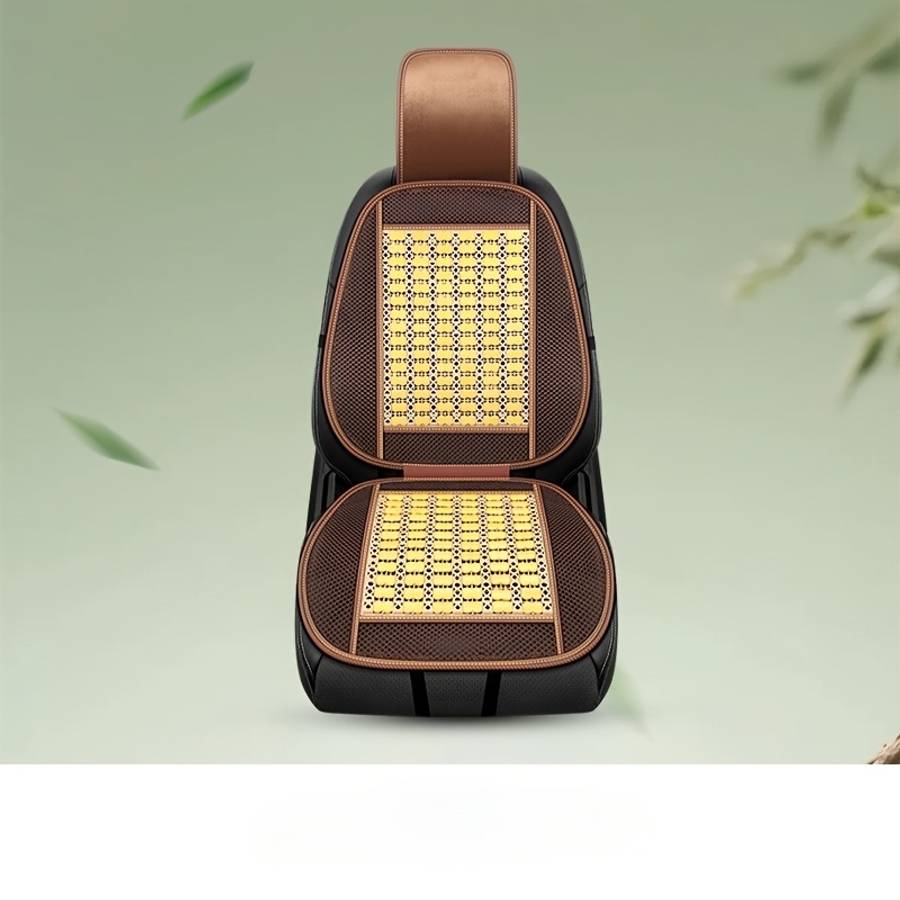 Car Seat Cushion  Brown Summer One Piece Lumbar Support Seat Cushion