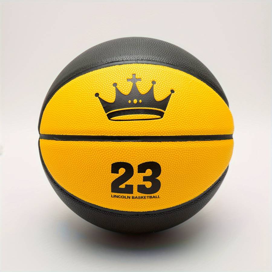 Basketball Color Yellow Black Size  Circumference In Inchessize 17.7874.93Cm