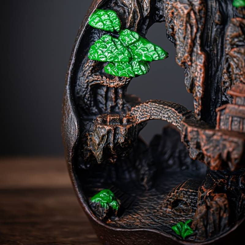 Incense Burner Model  Waterfall Style Ornament