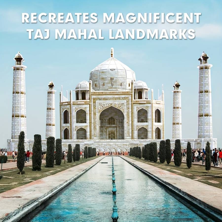 Building Toy Architectural Model Toy Set Items Taj Mahal