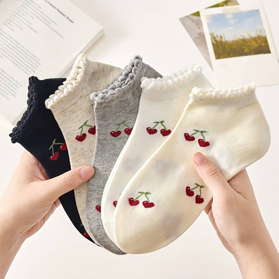 Women S Socks Color Random Color 5Pairs Size Onesize