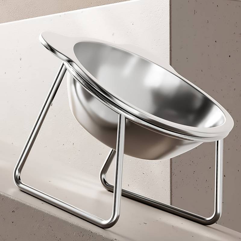 Pet supplies color Bowl  Add  Stand material Stainless Steel