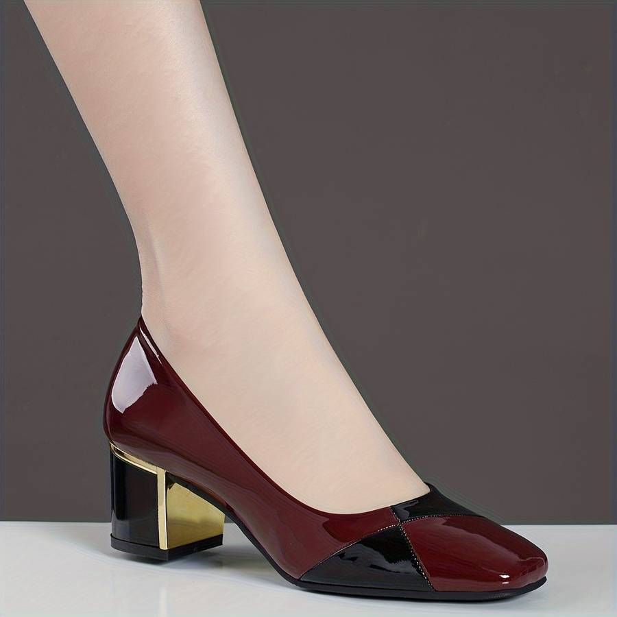 Women S High Heels Color Reddish Black Sizeuk 6
