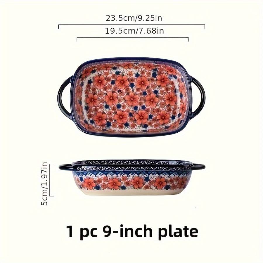 Bowl Style Black Plum Baking Tray
