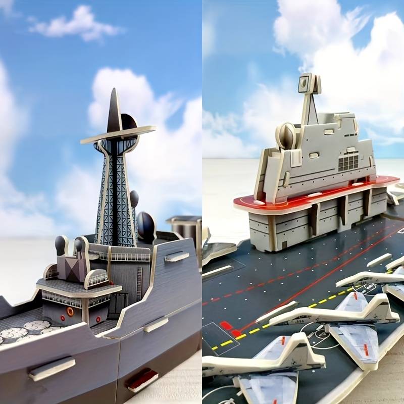 3D Jigsaw Puzzle Model Ship Quantity 3Pcs