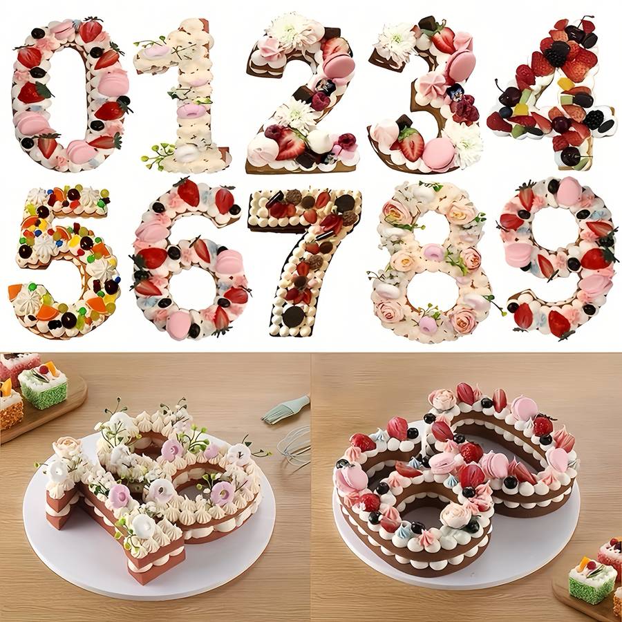 Suitable For Baking Molds Items Full Set Of 9 Molds