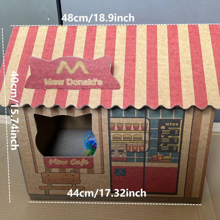 Pet Supplies Material Corrugated Paper Cat Nest