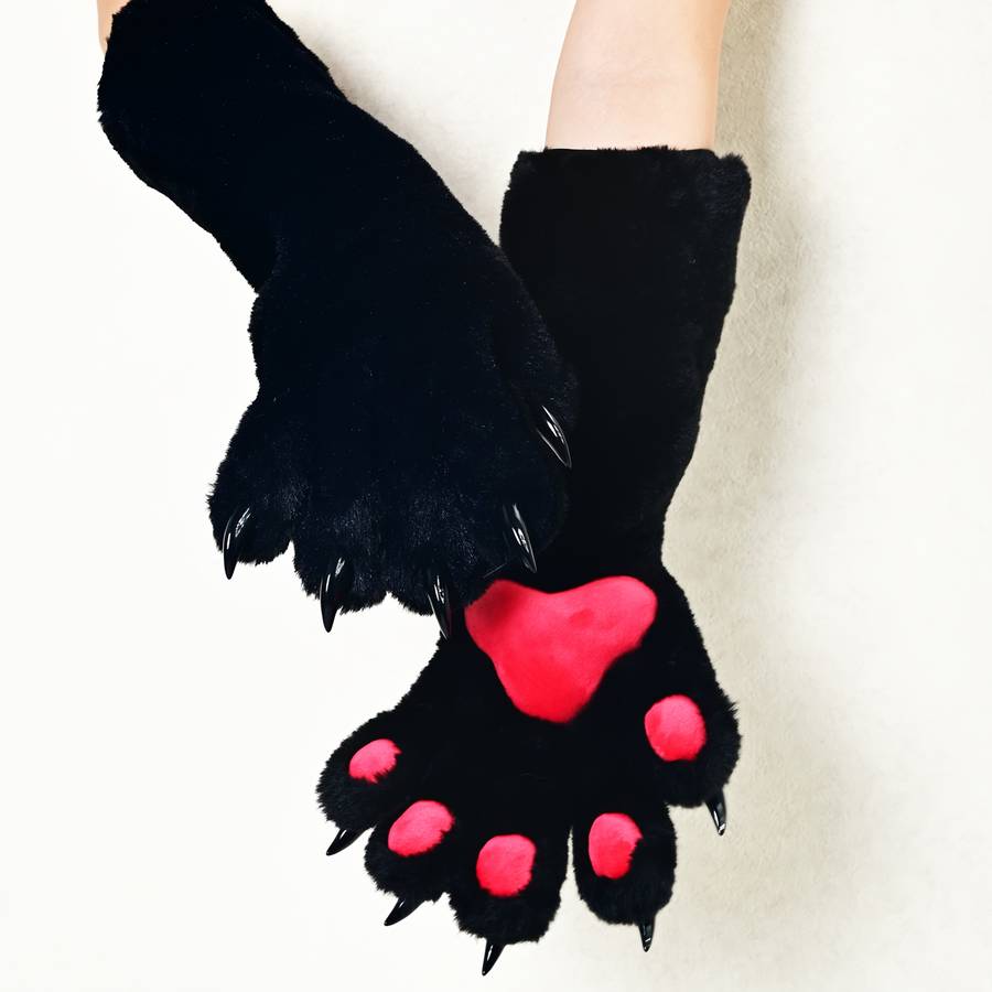 Winter Gloves Color Black