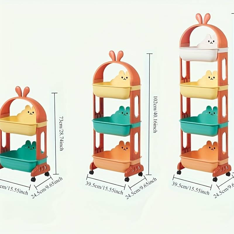 Storage And Organizationcolor Orange Quantity Two Layers