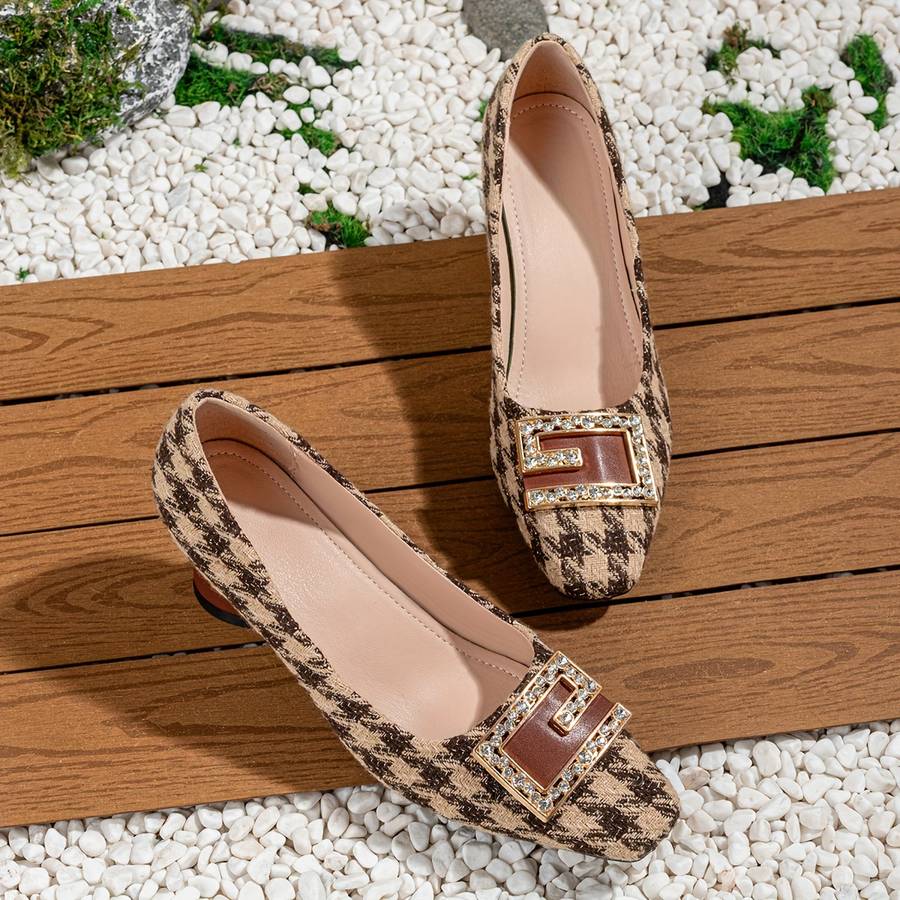 Women S High Heels Color Brown Sizeuk 3.5