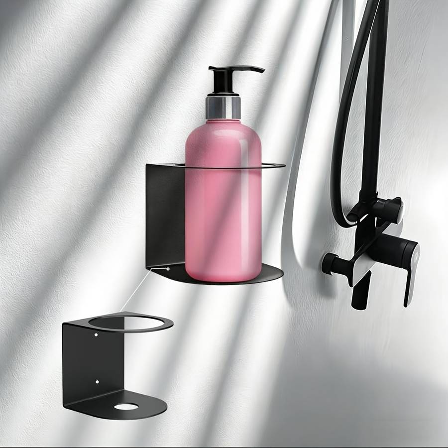 Bathroom Storage Rack Color Black Materialiron