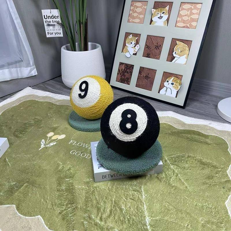 Pet Supplies Style Black Eight Ball Shape