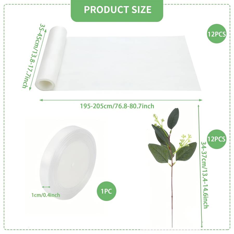 Wedding Supplies Color White