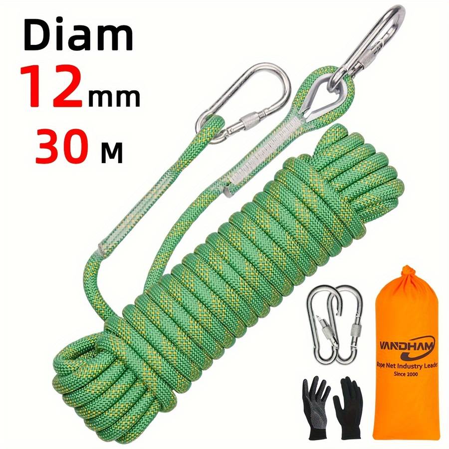Luxury Vandham Nylon Rope Set Available In Various Sizes 8mm 10mm 12mm Options