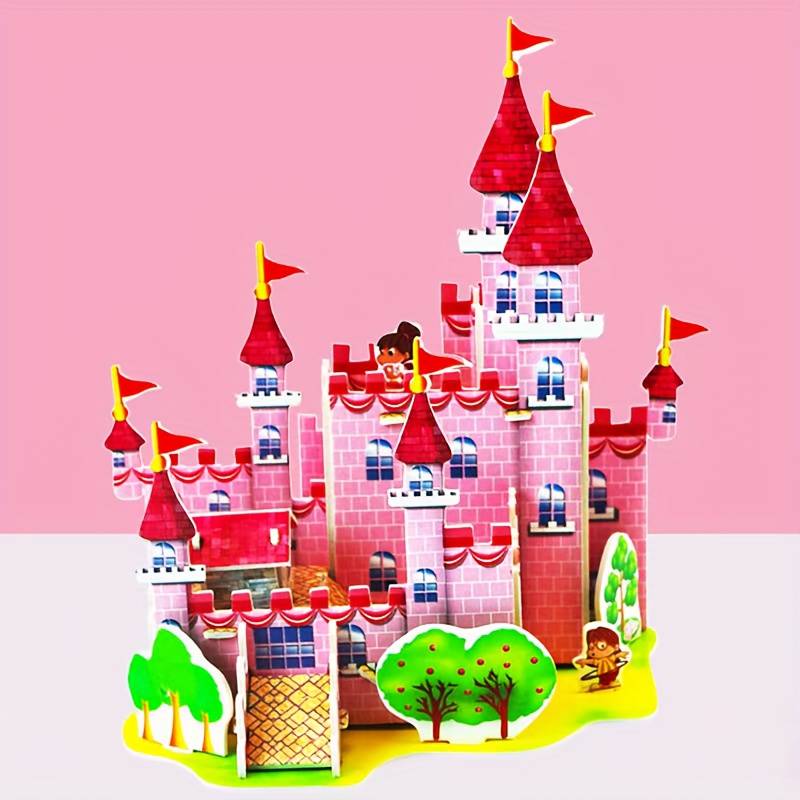Building Toy Architectural Model Toy Set Style Country House