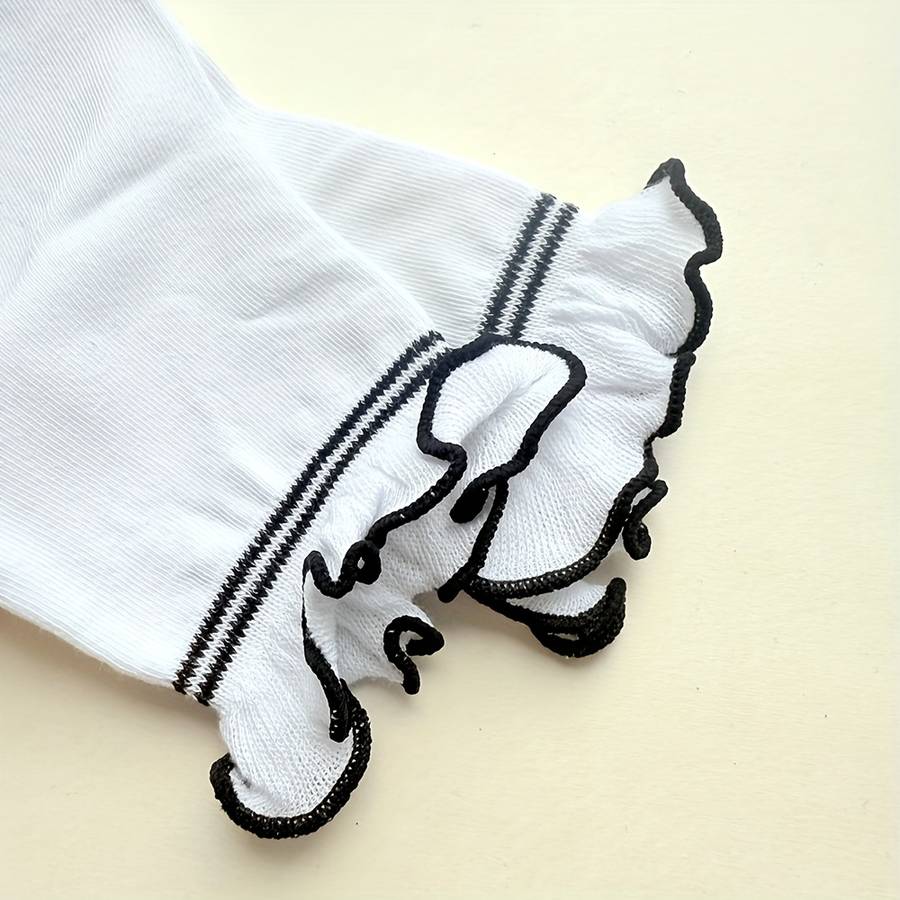 Women S Socks Color White5 Pairs Size Onesize