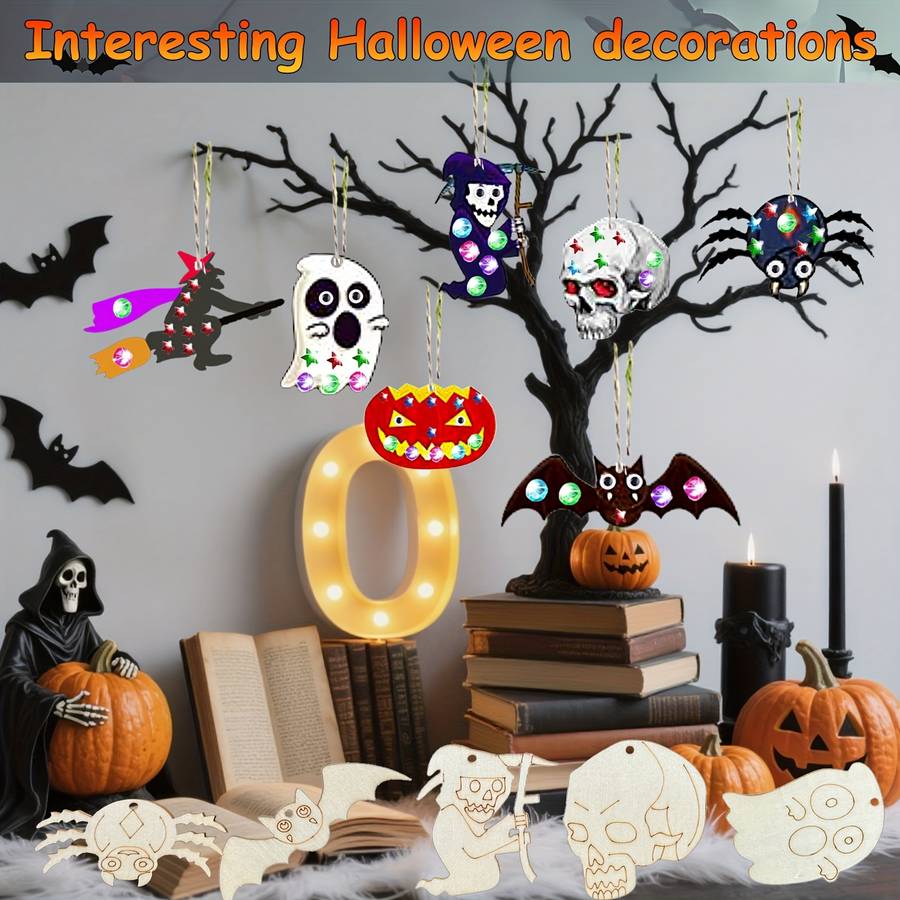 Halloween Decorations   Material Wood