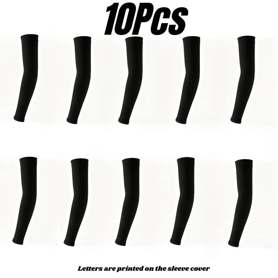 Sunscreen Sleeves Color White 10Pcs