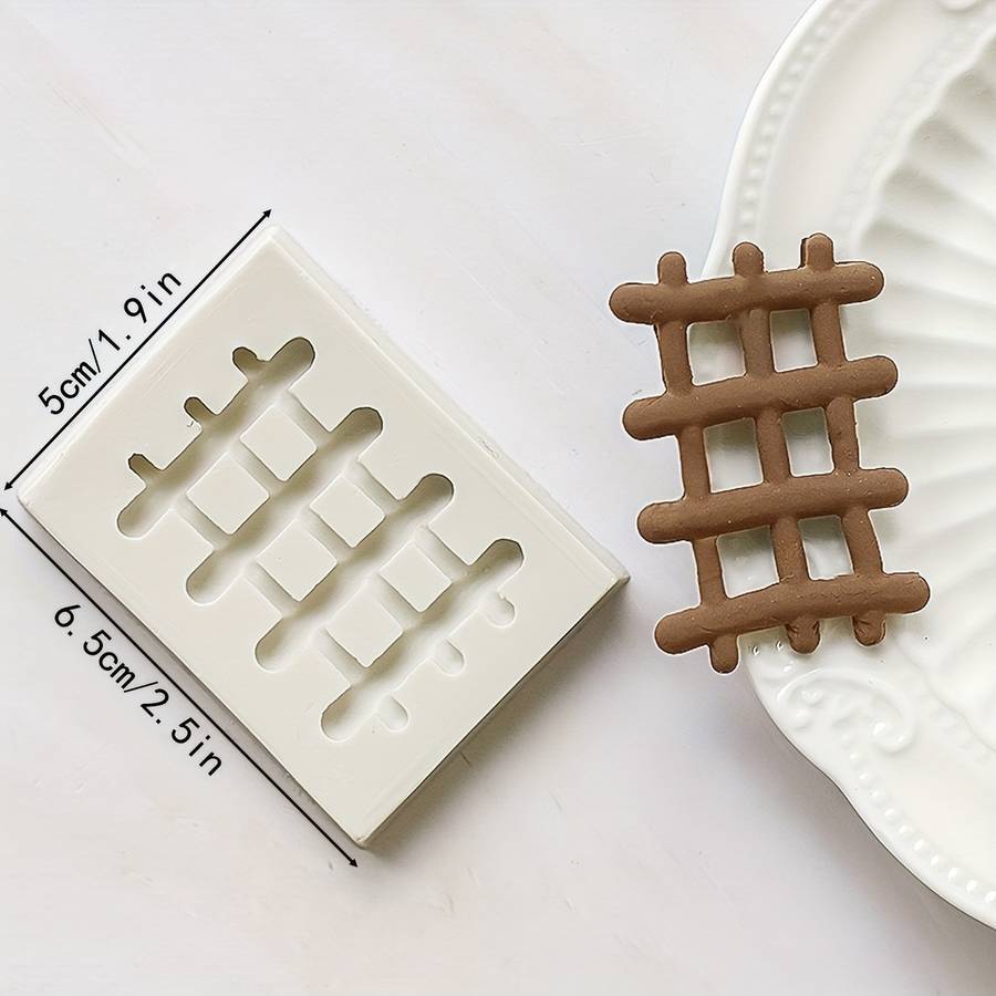 Suitable For Baking Molds Model Small Flower Cluster Leaf Border Silicone Mold 2346