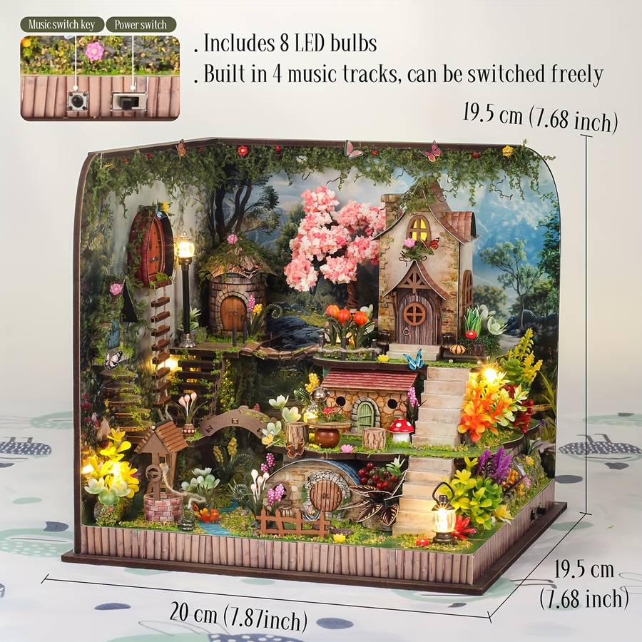 Building Toy Architectural Model Toy Set Items Forest Secret