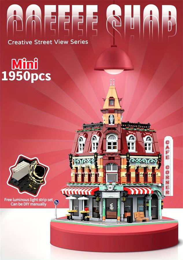 Building Toy Architectural Model Toy Set Quantity 2225Pcs