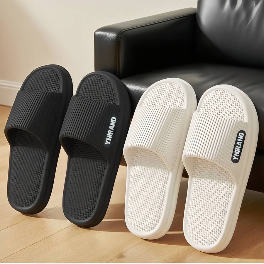 Men Slippers Summer Style Light Purple Size Uk 6.5 To 7