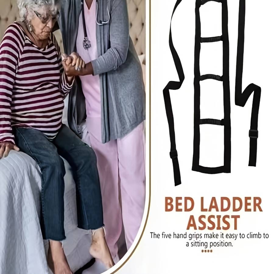 Handrail Items Rise Assist Strap Reinforced With 5 Handles