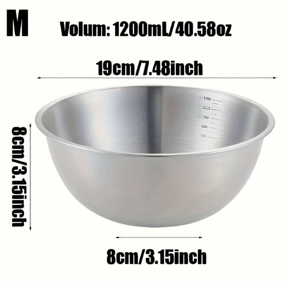Bowl Color Silvery Salad Bowl  2 Loofah Sponges
