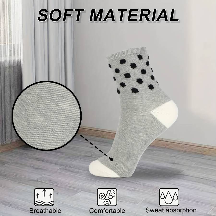 Women S Socks Color 1 Black 1 Gray 1 Blue Size M