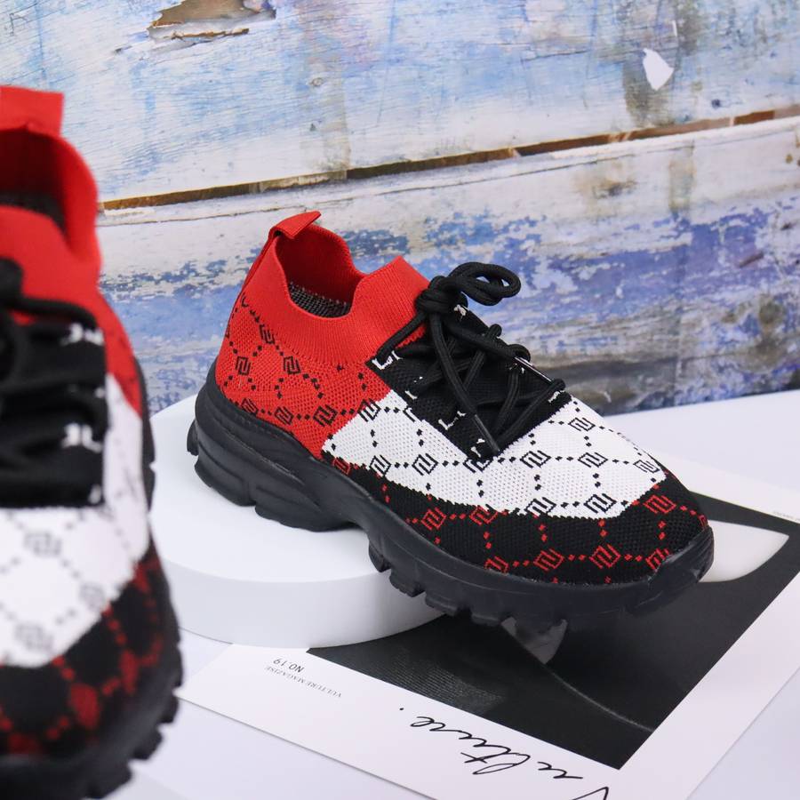 Women S Sneakers Color Red Sizeuk 7.5