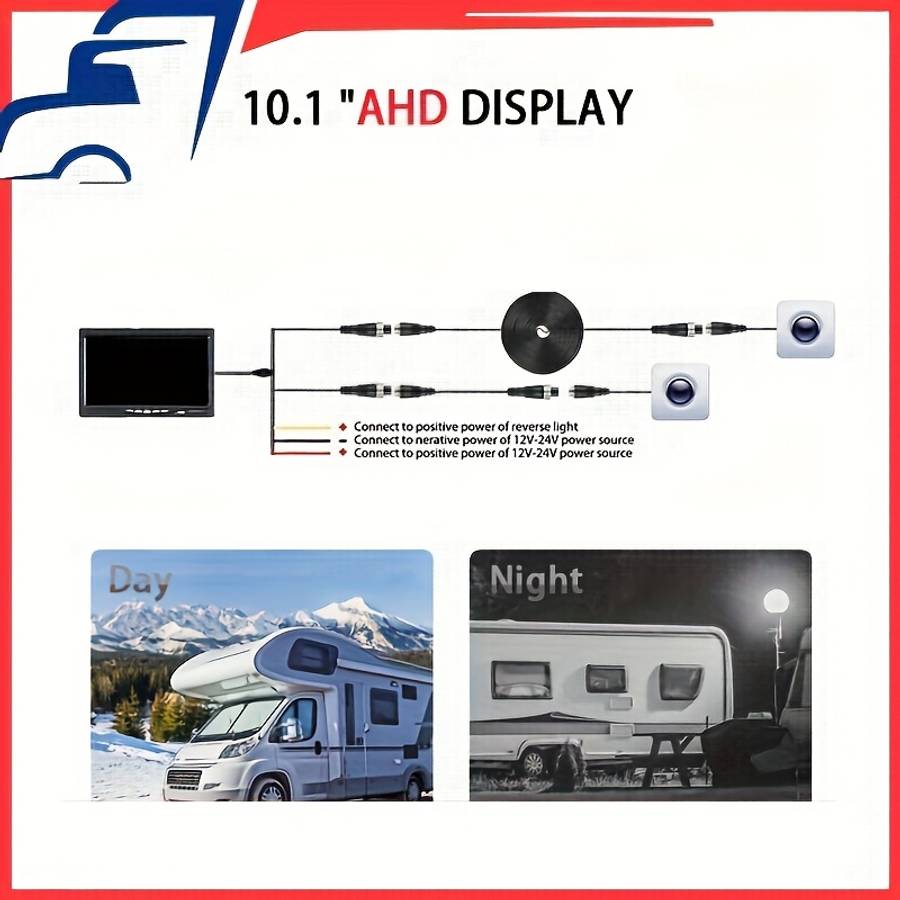 Dashcam Model U10.1 Inch   2 8 Lights   15 Meters   5 Meters   64G Memory Card
