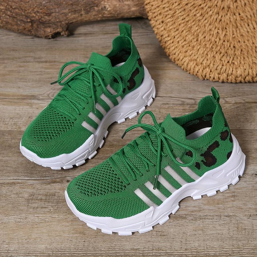 Women S Sneakers Color Green Sizeuk 6.5