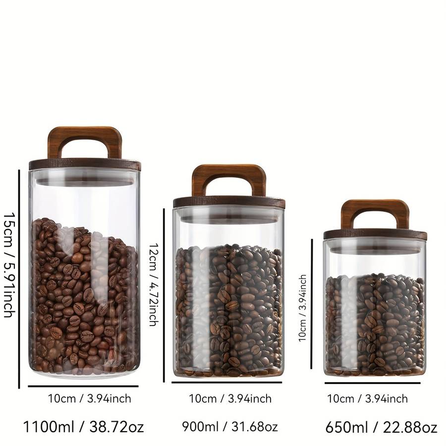 Sealed Jar Color Transparent Color Capacity650Ml