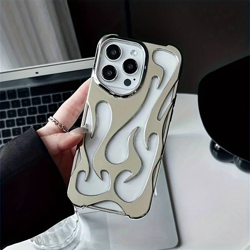 1Pc Silvery For iPhone 14 Pro Max Phone Case Phone Cover