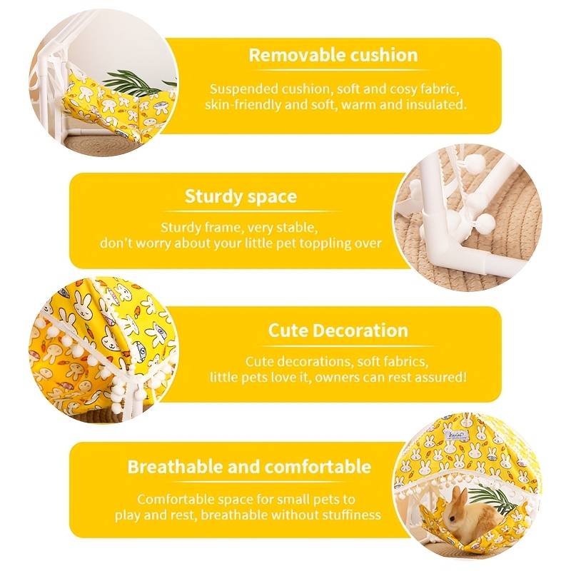 Pet Supplies Color Yellow Rabbit